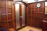 European oak curved head pair of doors