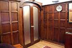 European oak curved head pair of doors