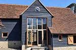 Barn conversion  oak windows elevation