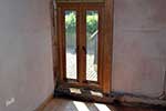 European oak flush casement window 