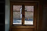 rebated pair of casements with hand made ironmongery